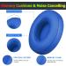 Beats Solo 3 Wireless Ear Pads Replacement - Blue Protein Leather Memory Foam Ear Cushion for Beats by Dre Solo 3 & Solo 2 Wireless Headsets - Buy Online on GoSupps.com