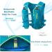 Triwonder Drinking Bag - Unisex Running Backpack Vest for Marathon Cycling & Hiking | Adjustable 68-130cm Blue - Buy Online on GoSupps.com