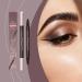  Duqulle Women's Eyebrow Pencils - 2-in-1 Double Ended Liner | Eyeliner | For Makeup and Beauty for Dates Evenings and Meetings for Women and Girls - Buy Online on GoSupps.com