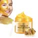Haoutdory 24K Gold peeloff mask antiaging facial mask with collagen and hyaluronic acid skin firming moisturizing pore cleansing and blackhead removal for all skin types 120 ml