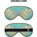 Fish Scale Texture Blackout Eye Mask | Double-Sided Soft Sleeping Mask | Adjustable Straps for Optimal Comfort - Shop Worldwide - Buy Online on GoSupps.com