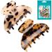 JIRIS 2PCS 2.75 Leopard Hair Claw Clips - Small French Design Barrettes for Women and Girls - Buy Online on GoSupps.com