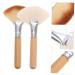 FRCOLOR 10 Pcs Loose Powder Makeup Brush Set - Fluffy Fan & Flat Brushes for Face - Short Handle Essential Tools for Flawless Makeup - Buy Online on GoSupps.com