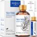 HIQILI Tea Tree Essential Oil (100 ML) 100% Pure for Toenail Fungus Hair Damage Skin Problems Add to Shampoo Body Wash Conditioner - 3.38 Fl. Oz Tea Tree 100.00 ml (Pack of 1)
