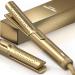BeKind Flex 2-in-1 360 Hair Styler Flat Iron Hair Straightener and Curler for All Styles Floating Plates Design Airflex Lower Temp for Better Styling Gift for Girls and Women - Golden