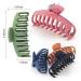 Waloden Matte Plastic Hair Claw Clips - Nonslip Large Claw Clip for Women and Girls (5 PCS) - Buy Online on GoSupps.com