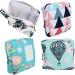 24pcs Portable Tampon Storage Bags - Assorted Colors, Washable, Menstrual Period Organizer for Women, Teen Girls - Zipper Closure, Nursing Function - 13X13X3CM - Buy Online on GoSupps.com