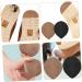 FRCOLOR 2pcs Anti-Slip Leather Shoe Soles | Non-Slip Sneaker Pads & Sole Protectors | Universal Fit | Durable & Comfortable | Assorted Colors - Buy Online on GoSupps.com