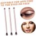 Gogogmee 20pcs Double Brush Makeup Brush Eye Shadow Brush Beauty Tools Makeup Supplies Golden - Buy Online on GoSupps.com