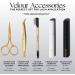 Velour Too Sharp Gold Stainless Steel Lash Scissors - Small Hair Scissors for Brows, False Lashes & Facial Hair - Pointed Tip Cutter - Buy Online on GoSupps.com
