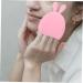 OHPHCALL 4pcs Rabbit Ears Facial Brush Face Wash Massager Facial Cleansing Tool Wash Face Skin Care Brush Face Washing Brush Face Scrub Pink Silica Gel Miss Portable Pore brush 7.5x7.5cm - Buy Online on GoSupps.com