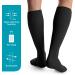 Jobst Travel Knee High Compression Socks - Prevent Deep Vein Thrombosis - 15-20 mmHg - Unisex Black XL - Buy Internationally - Buy Online on GoSupps.com