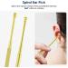 Premium Ear Cleaning Kit - Safe Ear Wax Removal Tool | Painless Ear Pick with Storage Box & Brush (Gold) - Easy to Use International Shipping Available - Buy Online on GoSupps.com