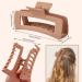 4 Pack 5 Inch Extra Large Claw Clips for Thick Hair - Non-slip, Matte Finish - Jumbo Claw Clips for Long, Curly Hair - Hair Accessories for Women and Girls - Buy Online on GoSupps.com