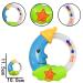 9pcs Baby First Rattle Teether Toy Gift Set with Storage Box - Blue | Infant Newborn Baby Boy | 0-18 Months - Buy Online on GoSupps.com