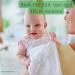 WHITEWRAP Muslin Washcloths 12x12 10-Pack - 100% Organic Cotton Soft Baby Towel Set - Buy Online on GoSupps.com