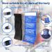 2-Piece Gel Ice Cold Packs for Joint and Muscle Pain Relief - Reusable Hot/Cold Compress for Injuries on Shoulder, Back, Knee, Neck, Ankle & More - Buy Online on GoSupps.com
