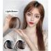 Bangs Hair Clip Clip in Bangs Thin Natural Fake Fringes Hairpiece Front Clip on Air Bangs Straight Fringe Bang Hair Extensions Fake Hair Pieces for Women Bangs Clip in Hair (Color : Light brown) - Buy Online on GoSupps.com