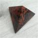Red Obsidian Tetrahedron Pyramid Stone Stones Crystals Naturelle Cristal Pyramide Stone Crystal Reiki - Buy Online on GoSupps.com