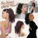 BARSDAR 14 Curly Wavy Claw Clip Ponytail Extension - Synthetic Black Hairpiece for Daily & Party Wear - Natural Black - Buy Online on GoSupps.com