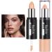 Concealer Stick | 2-in-1 Stick for Concealer & Contouring - Color Corrector Concealer Stick Contouring Concealer Foundation Concealer Cream Makeup 2# - Buy Online on GoSupps.com