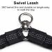 LZGOPE Double Dog Leash Adjustable Shock Absorbing Bungee Cord Dual Leash Coupler 360 Swivel Tangle-Free Reflective Leash Splitter for Daily Walking and Training of Medium to Large Dogs (Black) - Buy Online on GoSupps.com