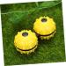 TOVINANNA Pressure Release Toy 1pc Decompression Massage Ball for Stress Relief | 7.36x3.56cm Yellow - Buy Online on GoSupps.com
