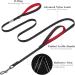 Vivaglory Traffic Handle Dog Leash - 1.8m Reflective Padded Handles Strong Metal Hook - Ideal Training Line for Dogs - Black - Buy Online on GoSupps.com