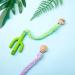 20 Pieces Natural Beech Wood Pacifier Clips - DIY Baby Teething Toys & Secure Holders for Pacifiers - International Shipping Available - Buy Online on GoSupps.com