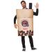 Spirit Halloween Adult Kung Fu Tea 3D Foam Costume | Group Costume | Officially licensed | Kung Fu Tea Outfit One Size Milk Tea