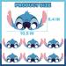 Stitch Birthday Decorations - 12 Pack Paper Masks for Lilo and Stitch Party Supplies - Buy Online on GoSupps.com
