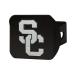 FANMATS 21048 Southern California Trojans Black Metal Hitch Cover with Metal Chrome 3D Emblem