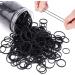Hoyols 600pc Mixed Black Rubber Bands Set for Girls Kids - Mini Hair Ties & Ponytail Holders Assortment - Buy Online on GoSupps.com