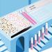 720PCS Almond Press on Nails Medium MORGLES - 24 Colors False Nails with Glue Adhesive Tabs, Tweezer, Medium Glossy Almond -10 Sizes - Buy Online on GoSupps.com