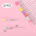 32Pcs Silicone Lip Brushes with Covers | Lipstick Applicator Makeup Beauty Tool | Multicolor - Buy Online on GoSupps.com
