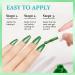 Chrome Nail Polish Green Nail Polish - Metal Mirror Effect Nail Varnish Quick Drying Nail Polish - Long Lasting No UV Needed Nail Art Nail Gel Polish at Home DIY Manicure 7ml - Buy Online on GoSupps.com