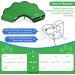 Bonthee Halskrause Dog Collar - Breathable & Adjustable Elizabethan Protective Collar for Post-Op Care Soft & Leak Protection - Prevents Licking Wounds - Green - Buy Online on GoSupps.com