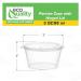 EcoQuality 3 oz Plastic Condiment Containers with Attached Lids (50 Pack) - Leak Proof Portion Cups for Sauces, Samples, Jello Shots, Food Storage & More! - Buy Online on GoSupps.com