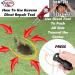 Kaveno Golf Divot Tool - Foldable Stainless Steel Switchblade with USA Ball Marker - Red Eagle Design - Buy Online on GoSupps.com