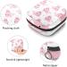 Womens Bonds Storage Pockets Stillpad Holder | Cute Pink Whale Portable Period Kit Stylish Feminine Product Bag for Girls - Buy Online on GoSupps.com