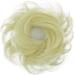 CAISHA Hairpiece Scrunchie Chloe Updos Voluminous Wavy Messy Synthetic Fiber DM13cm Platinum Blonde G16C