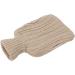 Buy Classic Hot Water Bottle & Comfortable Foot Warmer | Knitted Cover for Winter - Beige | International Shipping Available - Buy Online on GoSupps.com