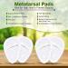 MountainAir Metatarsal Pads - 4 Pairs Anti-Slip Foot Cushions for Men & Women - Pain Relief Shoe Inserts - Transparent High Heel Pads - Buy Online on GoSupps.com