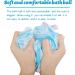 Pinsheng Extra Large Bathing Sponge | 4 Pack Soft Soap Sponge Puff with Hanging | Body Peeling & Massage Mesh-Luffa Balls - Buy Online on GoSupps.com