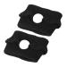 One-Point Acupressure Cuff - Black Nylon Appetite Control & Digestion Support Bracelets for International Shipping - Buy Online on GoSupps.com