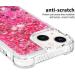 Tivenfezk Nadoli Glitzer Treisand Shell for iPhone 15 Plus - Shockproof Transparent TPU Bumper Cover | Ultimate Protection & Style - Buy Online on GoSupps.com