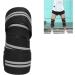 Buy Elastic Sports Knee Brace for Gym & Weightlifting - Black & Gray - Optimal Support for Cross Training - Buy Online on GoSupps.com