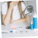 Homsfou 10 Pack Colored Contact Lens Holders | Eye Care Containers | Travel-Friendly Lens Cases with Mirror & Solution Foil - Buy Online on GoSupps.com