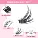 280 Pcs 40D-C-0.07-16 Wispy Cluster Lashes | C D Curl Bottom Lashes | DIY At-Home Lash Extension Kit - 16mm - Buy Online on GoSupps.com