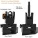 MAGORUI Fiber Optics Iron Sights  Low Profile 45 Degree Front and Rear Backup AR Sights  All Metal Construction Two Aperture Sight with Red and Green Dots for Picatinny and Weaver Rail - Buy Online on GoSupps.com